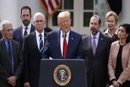 ترامپ در تمام ۵۰ ایالت آمریکا "فاجعه بزرگ" اعلام کرد 