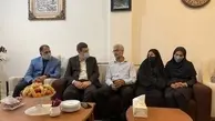 دیدار رئیس بنیاد شهید و امور ایثارگران با خانواده‌های شهدای شهرستان قشم