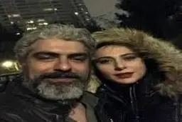 جدیدترین عکس از مهدی پاکدل و همسرش