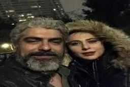 جدیدترین عکس از مهدی پاکدل و همسرش