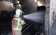 آتش‌سوزی در پردیس ۱ کیش | بخشی از این بازار تخریب شد