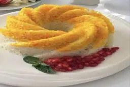 طرز تهیه برنج کاسه‌ای | دیگه برنج رو ساده توی دیس نکش +ویدئو