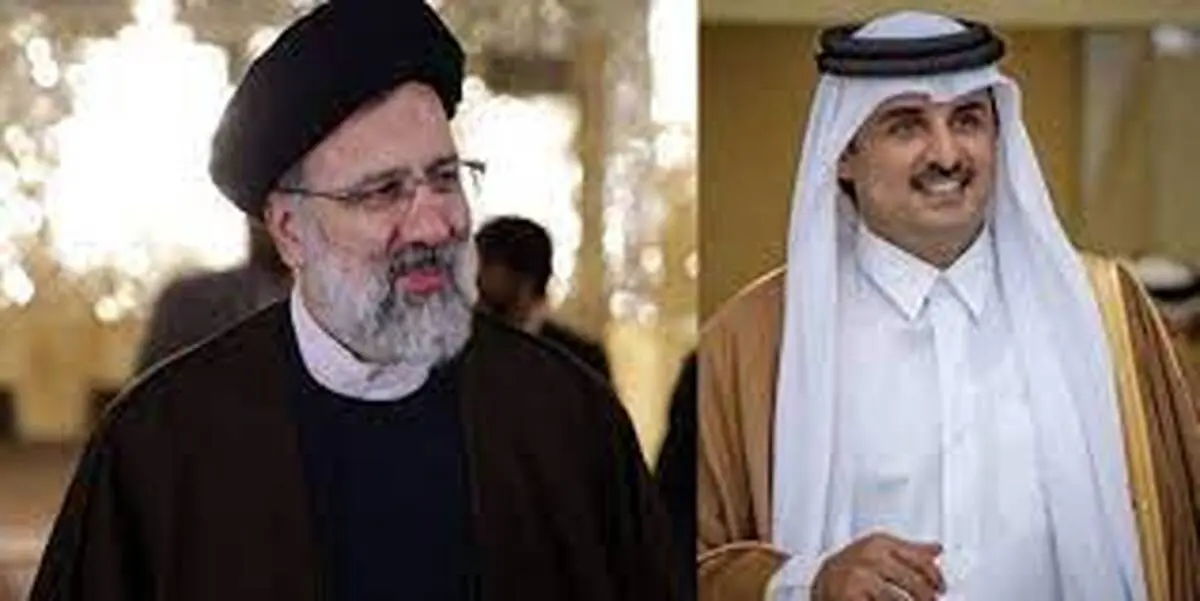 تعارف قهوه عربی توسط امیر قطر به رئیسی در دوحه!+ویدئو