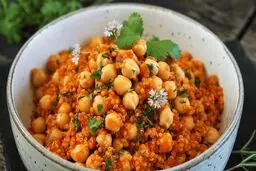 خوراک نخود؛ غذایی ساده، مقوی و پر از طعم خانگی | طرز تهیه خوراک نخود +ویدئو