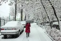 هشدار هواشناسی  | بارش باران و برف دربرخی استانها از امروز