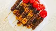 طرز تهیه کباب تابه‌ای دورنگ | کباب تابه‌ای رو اینجور شیک و مجلسی بپز +ویدئو