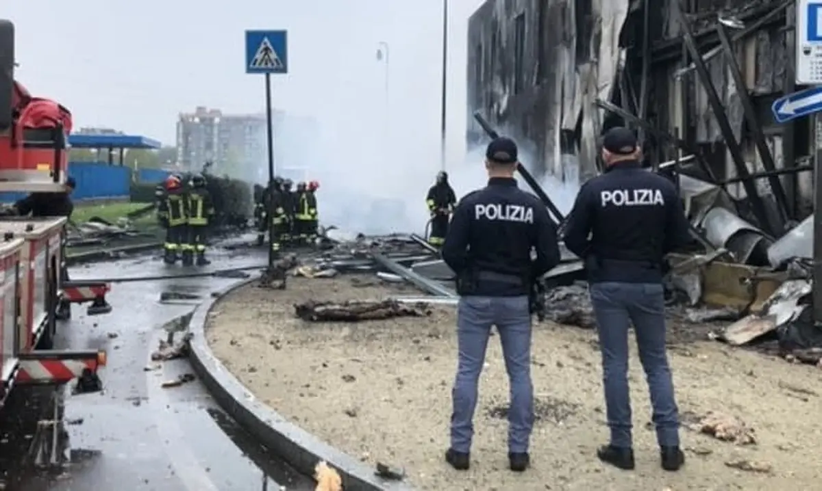 سقوط  مرگبار هواپیما در ایتالیا