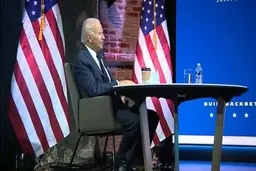 
جو بایدن  |   من یک کشور از هم گسیخته را به ارث برده ام.
