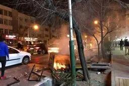 تیراندازی با اسلحه جنگی به پلیس در اغتشاشات کرمانشاه