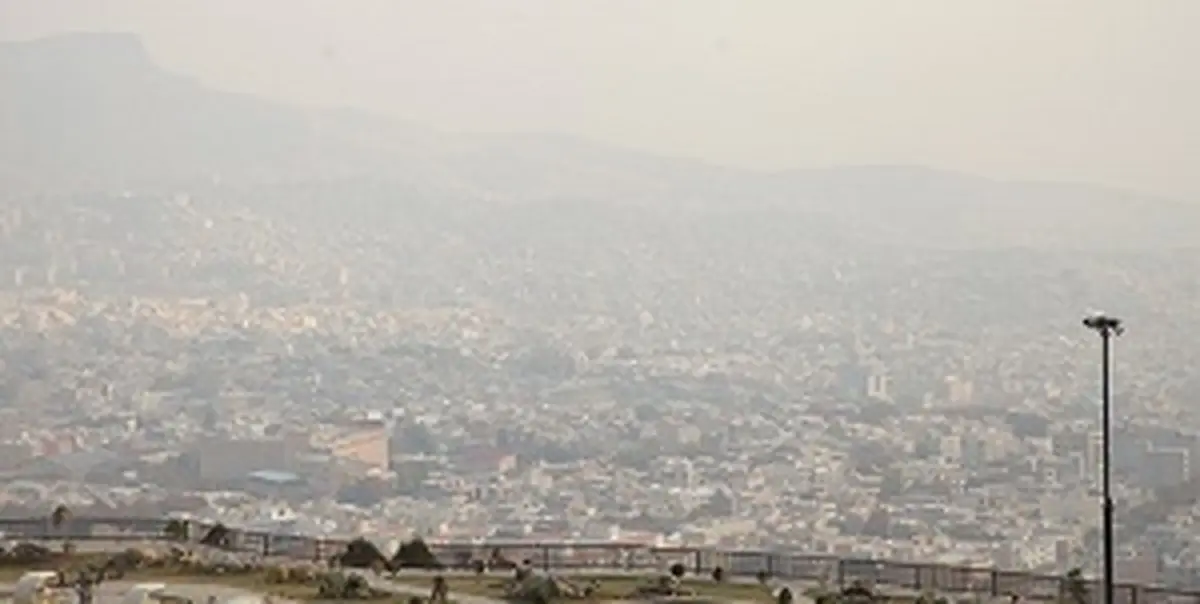 هشدار آلودگی هوا برای همه گروه‌های سنی در کلانشهرها
