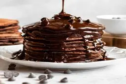 پنکیک پفکی درست کن بیشتر هم سیر میکنه! | ترفند پخت پنکیک پفکی شکلاتی +ویدئو