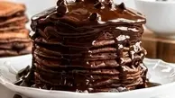 پنکیک پفکی درست کن بیشتر هم سیر میکنه! | ترفند پخت پنکیک پفکی شکلاتی +ویدئو