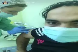
تزریق واکسن کرونا روی اولین ورزشکار ایرانی
