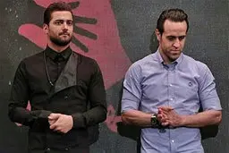 حرکات تکنیکی امیر مقاره، خواننده ماکان بند، در مقابل علی کریمی در فوتبال تنیسی+ویدئو