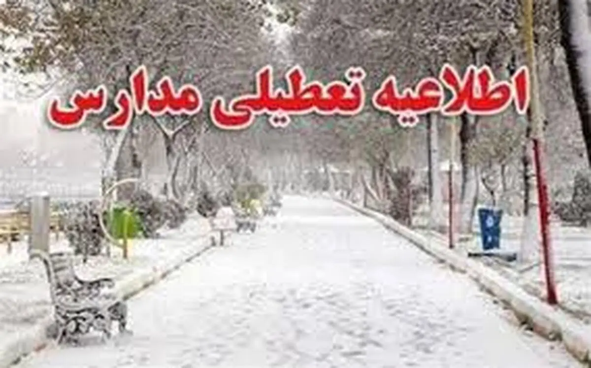 تعطیلی برخی مدارس کردستان درپی بارش برف