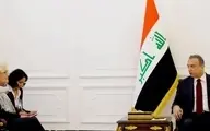 وزیر دفاع آلمان با نخست‌وزیر عراق در بغداد دیدار کرد 