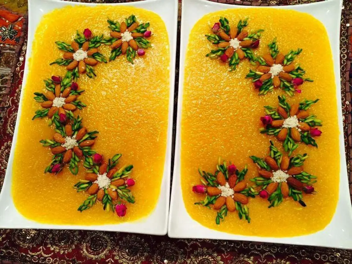 دستور شله زرد مخصوص کسایی که قند دارن! | طرز تهیه شله زرد بدون برنج +ویدئو