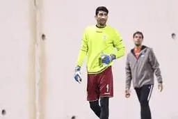 تنیس فوتبال بازی کردن به سبک علیرضا بیرانوند!+ویدئو