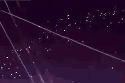 اشیای نورانی مشکوک در آسمان فردیس | بادکنک بود!