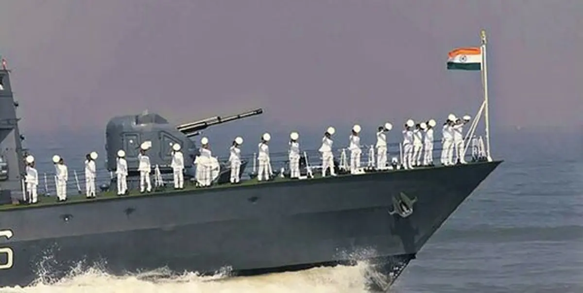 هند نیروی دریایی خود را به  تنگه هرمزاعزام می‌کند.