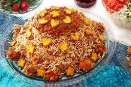 طرز تهیه قیمه لا پلو مجلسی به روش اصیل ایرانی | برای ناهار امتحانش کن