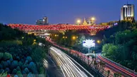 پل طبیعت در شب نوروز ۱۴۰۰ نورافشانی می‌شود