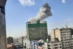 تصاویری از انفجار در محدوده میدان پاستور تهران
