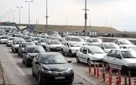  وضعیت ترافیکی جاده‌های کشور  | ترافیک سنگین در آزادراه قزوین - کرج