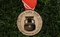 رونمایی از مدال قهرمان یورو ۲۰۲۰|عکس