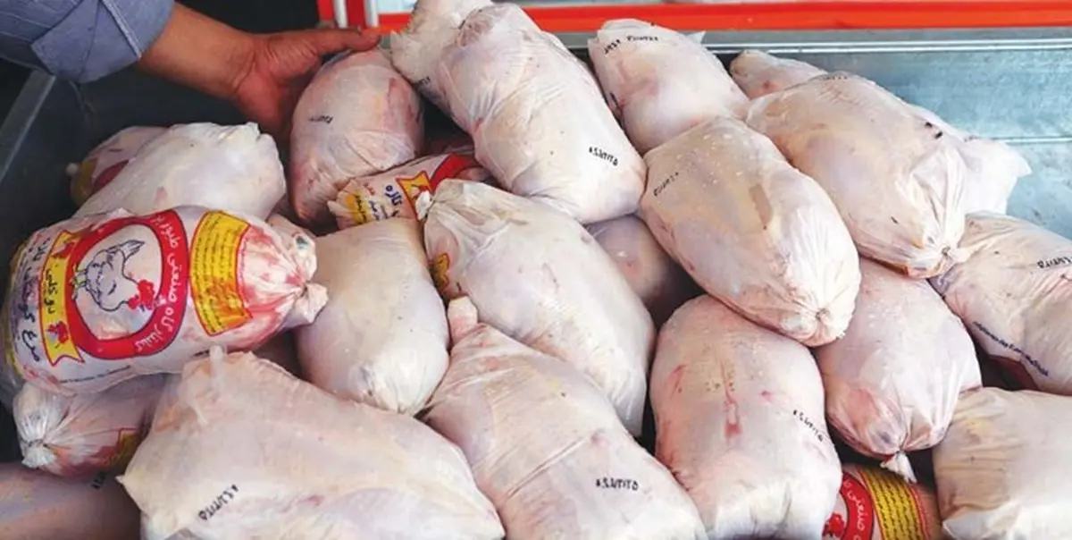 نرخ مرغ منجمد تنظیم بازاری 13500 تومان تعیین شد 