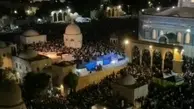 جمعیت عظیمی از نمازگزاران  در مسجدالاقصی+ویدئو 