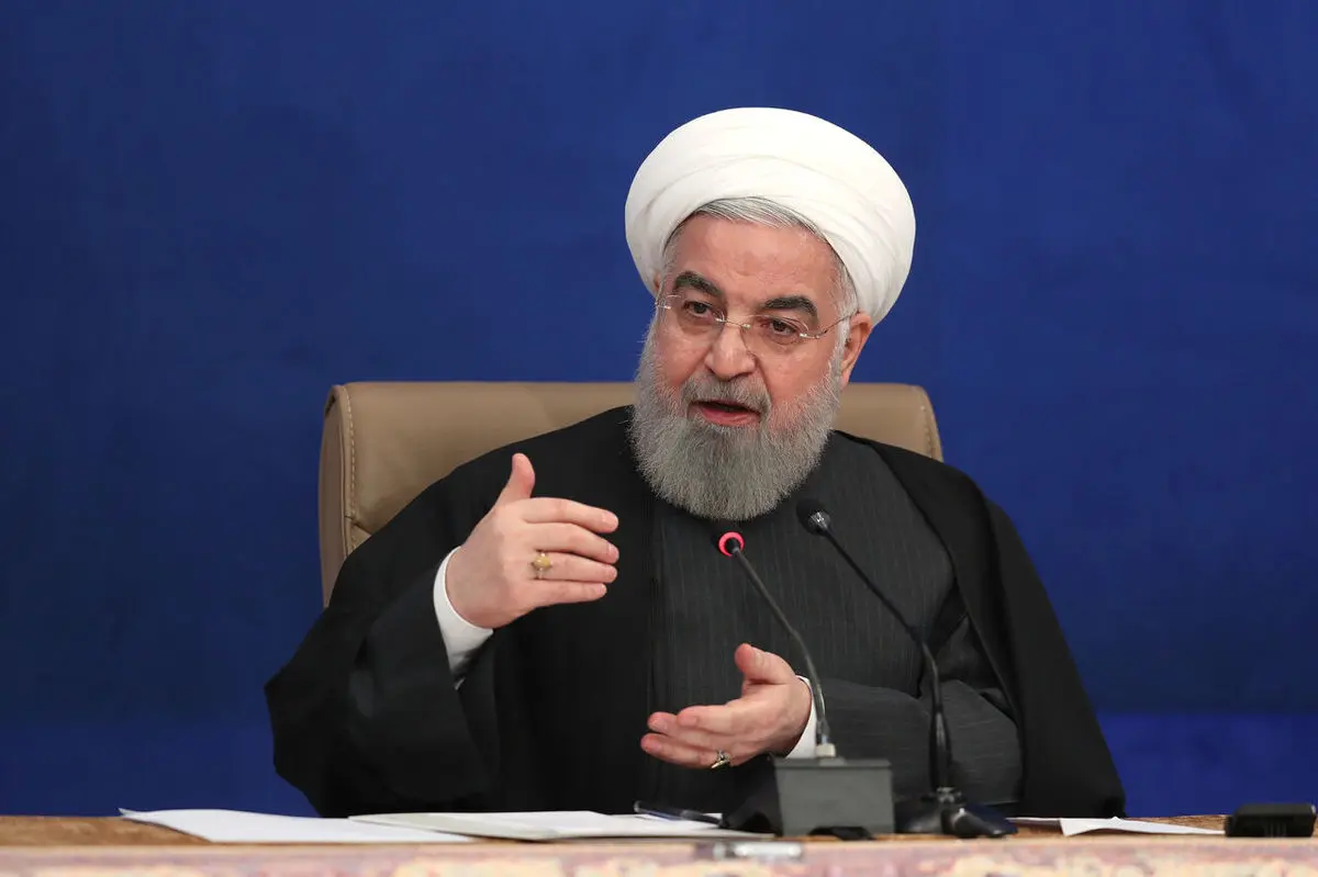 روحانی: رفع تحریم ها و مبارزه با پولشویی از برنامه‌ ‌های دولت برای تحقق شعار سال ۱۴۰۰ است