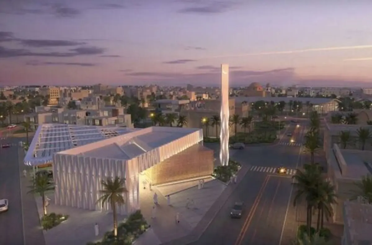 یک مسجد در دبی برای اولین بار از پرینتر سه بعدی برای نمای آن استفاده می‌کند!!