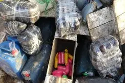 کشف بیش از ۱۷۰ کیلوگرم حشیش در خلیج فارس توسط رزمندگان نیروی دریایی سپاه