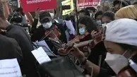 روش هنری اعتراض | ارکستر خیابانی معترضان در میانمار