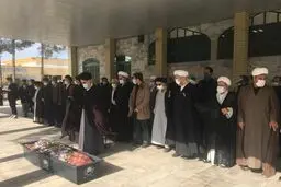 مراسم تشییع دکتر فیرحی در شهر قم برگزار شد
