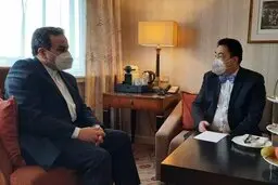 عراقچی با رئیس هیئت چینی در وین دیدار کرد