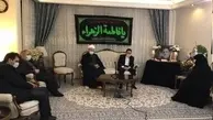 حضور رئیس‌ دفتر روحانی در منزل مرحوم شهیدی