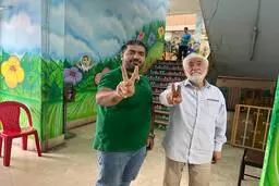 حذف درفش کاویانی از لباس سید محمد زهیر غرضی | درفش کاویانی: نماد مبارزه با سلطنت‌طلبی و استبداد