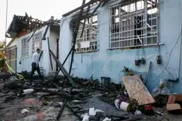 یک آتش سوزی دیگر در کمپ اعتیاد مردان | بدون تلفات جانی مهار شد