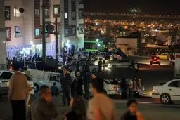 زمین لرزید، پمپ بنزین‌ها شلوغ شد