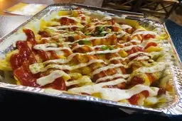 بشقاب داغ فوری و خوشمزه (بدون گوشت) | بشقاب داغ برای یه شام فوری که بچه‌ها عاشقشن!

