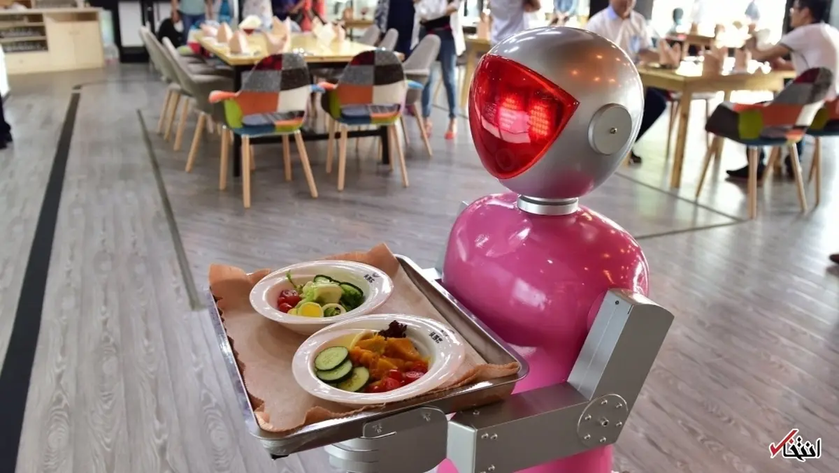 ربات‌هایی که در رستوران‌ها خدمات ارائه می‌دهند +تصاویر