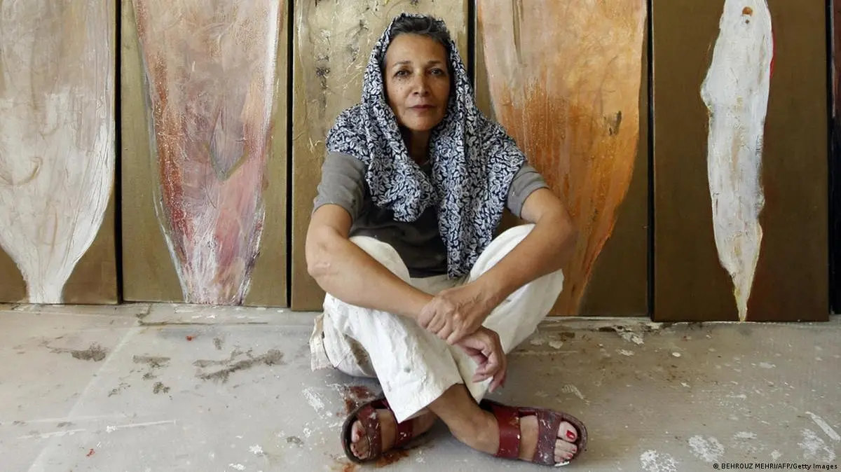 نگاهی به اثر فریده لاشایی در بیستمین حراج تهران