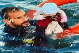 نجات کودک دو ماهه