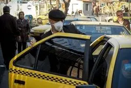 تعلیق پروانه فعالیت رانندگان تاکسی که واکسن نزده اند