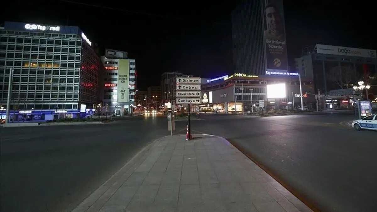 برای مقابله با کرونا به مدت چهار روز در سراسر ترکیه منع آمدوشد برقرار شده است