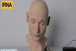  شباهت بی‌نظیر و ترسناک سر رباتیک به انسان + ویدیو 