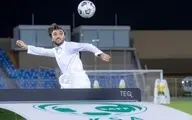 تصویری جالب و متفاوت از وزیر ورزش عربستان