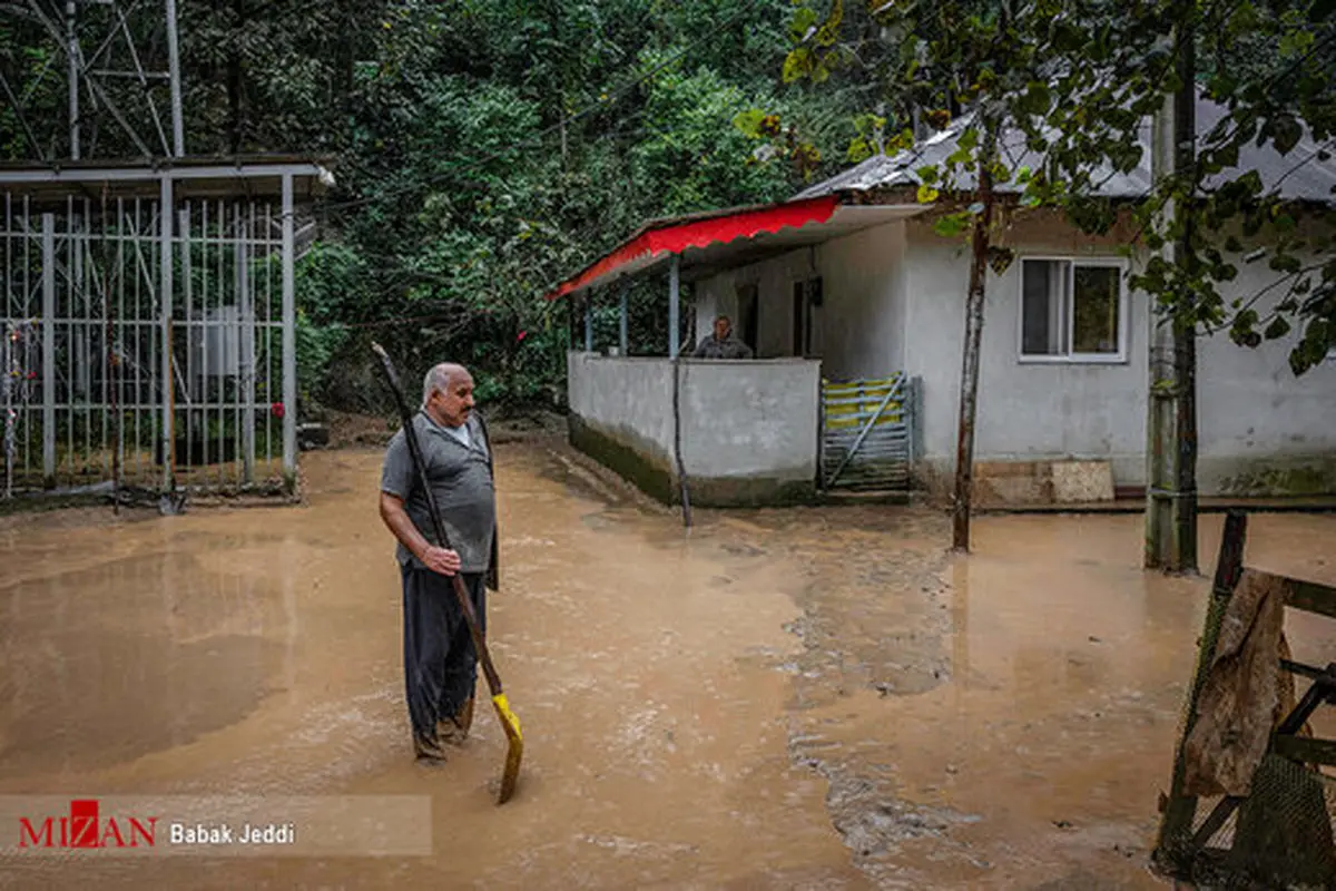 تصاویر | خسارتی که رانش زمین و سیلاب به روستاهای شفت زد